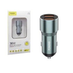 Foneng Car Charger C19 Dual USB 36W Black Foneng Car Charger C19 Dual USB 36W Black